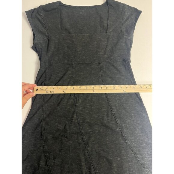 Horny Toad Womens Cap Sleeve Dress Tencel Organic Cotton Gray Small - Picture 8 of 10